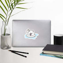 Load image into Gallery viewer, Summer Floaty Samoyed Bubble-Free Sticker
