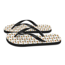 Load image into Gallery viewer, &quot;Sushi and Fish-balls&quot; Samoyed Unisex Flip Flops
