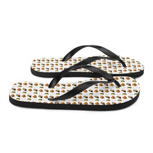 Load image into Gallery viewer, &quot;Sushi and Fish-balls&quot; Samoyed Unisex Flip Flops
