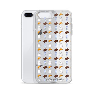 "Coffee and Snacks" Samoyed iPhone Case