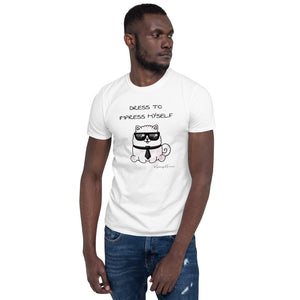 "Dress To Impress Myself" Samoyed Unisex Basic Softstyle T-sthirt