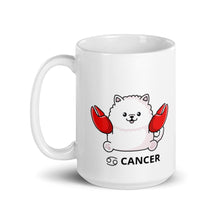 Load image into Gallery viewer, Cancer Horoscope Samoyed Mug
