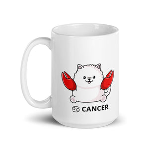 Cancer Horoscope Samoyed Mug