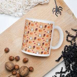 Autumn Fall Samoyed Mug