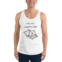 Load image into Gallery viewer, &quot;It&#39;s My Cheat Day&quot; Samoyed Unisex Tank Top
