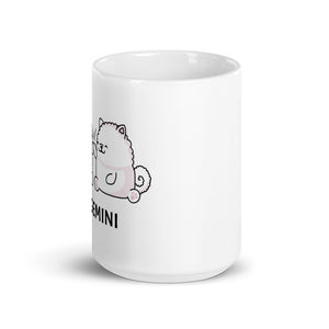 Gemini Horoscope Samoyed Mug