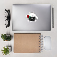 Load image into Gallery viewer, Tuxedo Rose Samoyed Bubble-Free Sticker
