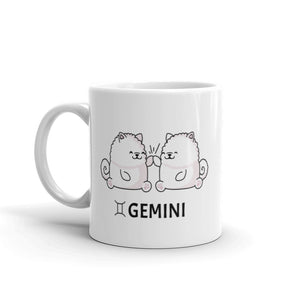 Gemini Horoscope Samoyed Mug