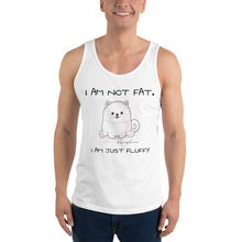 Load image into Gallery viewer, &quot;I am not fat. I am just fluffy.&quot; Samoyed Unisex Tank Top
