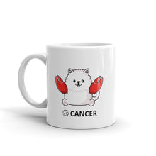 Load image into Gallery viewer, Cancer Horoscope Samoyed Mug
