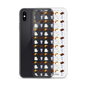 "Coffee and Snacks" Samoyed iPhone Case