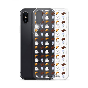 "Coffee and Snacks" Samoyed iPhone Case