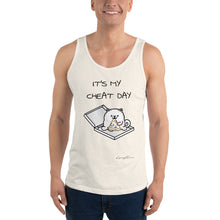 Load image into Gallery viewer, &quot;It&#39;s My Cheat Day&quot; Samoyed Unisex Tank Top
