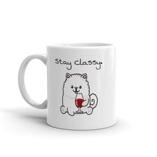 Load image into Gallery viewer, &quot;Stay Classy.&quot; Samoyed Mug
