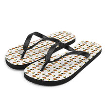 Load image into Gallery viewer, &quot;Sushi and Fish-balls&quot; Samoyed Unisex Flip Flops
