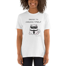 Load image into Gallery viewer, &quot;Dress To Impress Myself&quot; Samoyed Unisex Basic Softstyle T-sthirt
