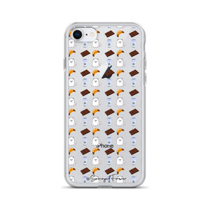 "Coffee and Snacks" Samoyed iPhone Case