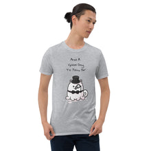 Load image into Gallery viewer, &quot;And A Good Day To You, Sir&quot; Samoyed Unisex Basic Softstyle T-Shirt
