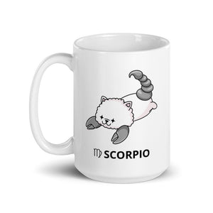 Scorpio Horoscope Samoyed Mug