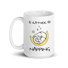 Load image into Gallery viewer, &quot;I&#39;d Rather Be Napping&quot; Samoyed Mug
