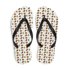 Load image into Gallery viewer, &quot;Sushi and Fish-balls&quot; Samoyed Unisex Flip Flops
