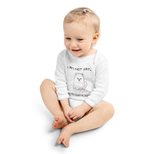 Load image into Gallery viewer, &quot;I am not fat. I am just fluffy.&quot; Samoyed Baby Long-Sleeve Onesie
