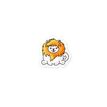 Load image into Gallery viewer, Leo Horoscope Samoyed Bubble-Free Sticker
